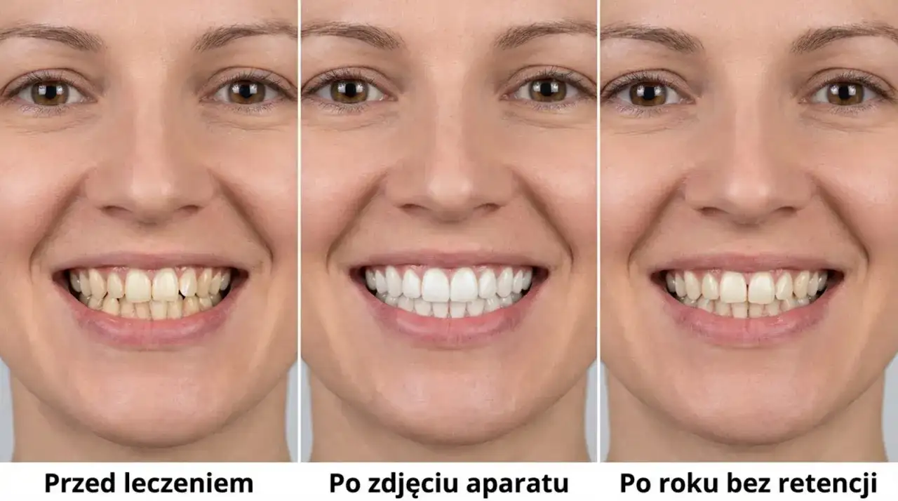 Aparat ortodontyczny - efekty, czas leczenia i retencja